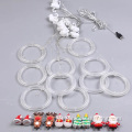 USB Merry Christmas Curtain LED String Lights